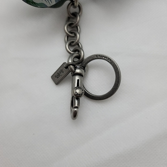 Coach Medium Rexy Bag Charm With Kaffe Fasset Print - Picture 7 of 15